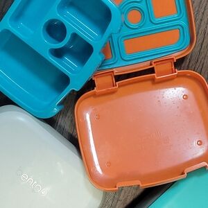 Bentgo Orange and Blue Food Storage Containers